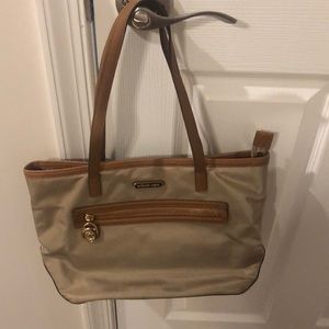 MICHAEL KORS KEMPTON TOTE SMALL IN TAN